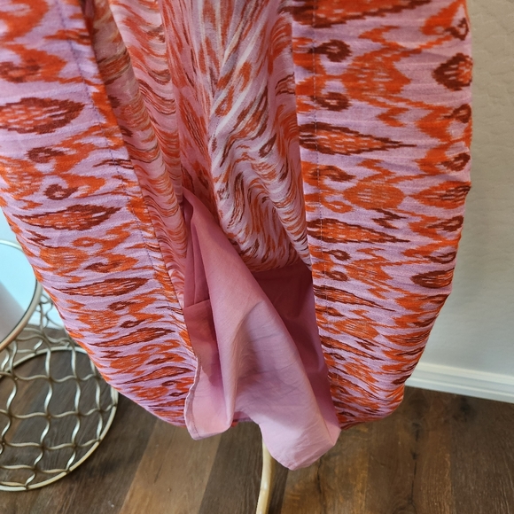 Figue Tahlia Dress Toledo Ikat Pink, Large FIGUE3044117C50116 - Picture 2 of 12